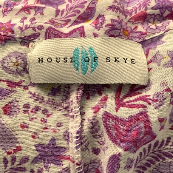 House of Skye purple boho wrap skirt - Picture 6 of 6
